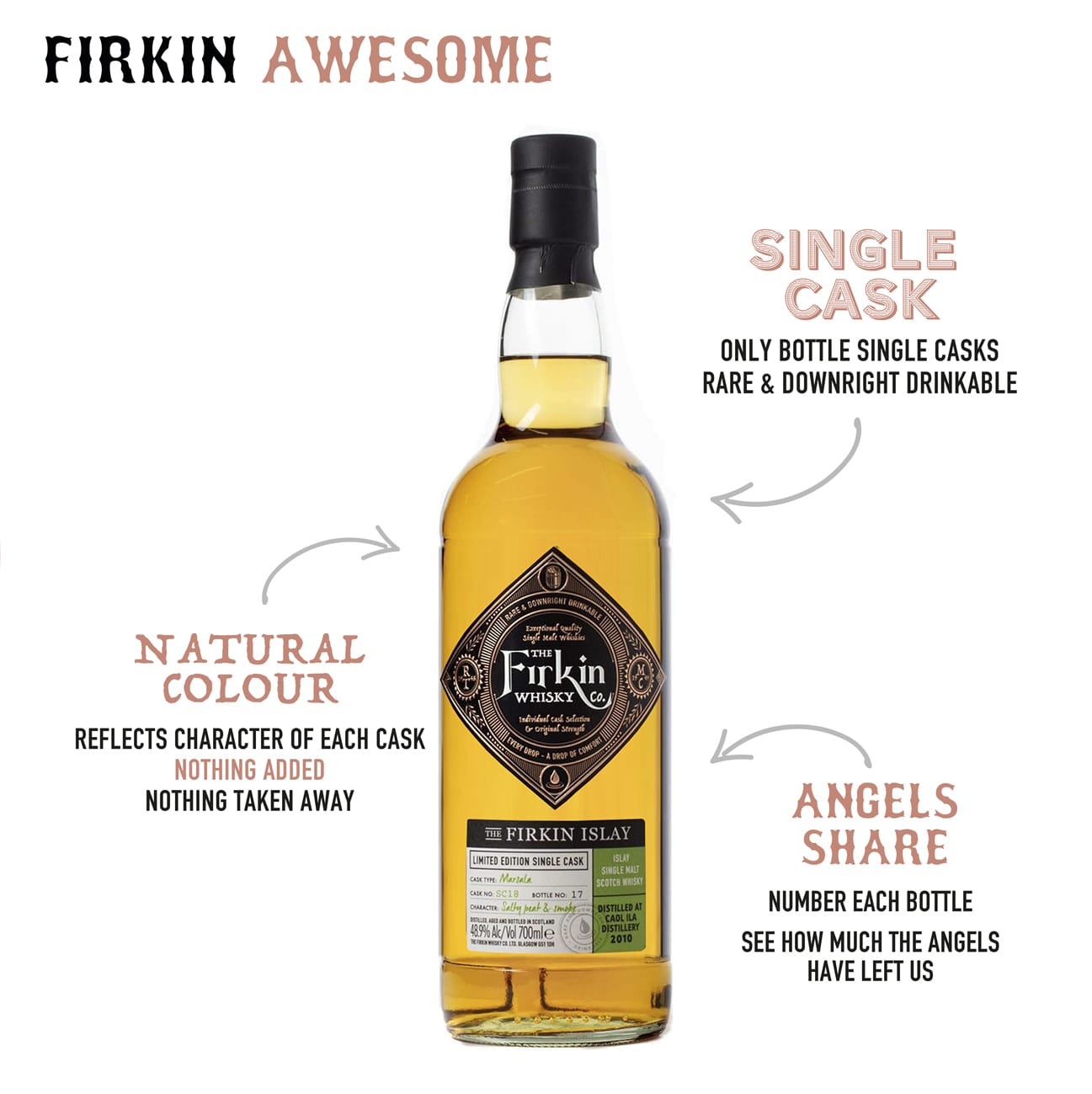 Firkin Whisky Co Single Malt Scotch