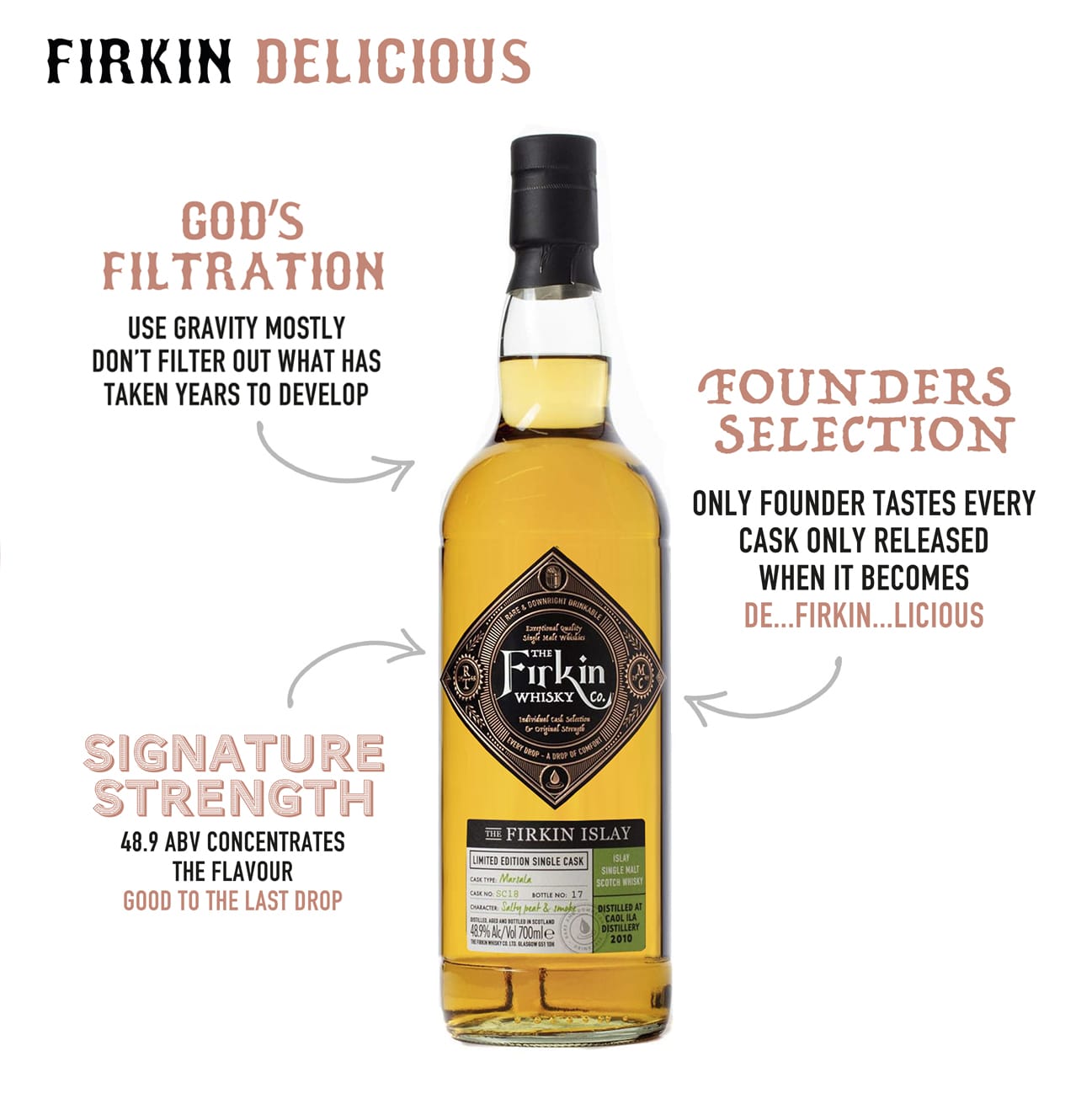 Firkin Whisky Co Single Malt Scotch