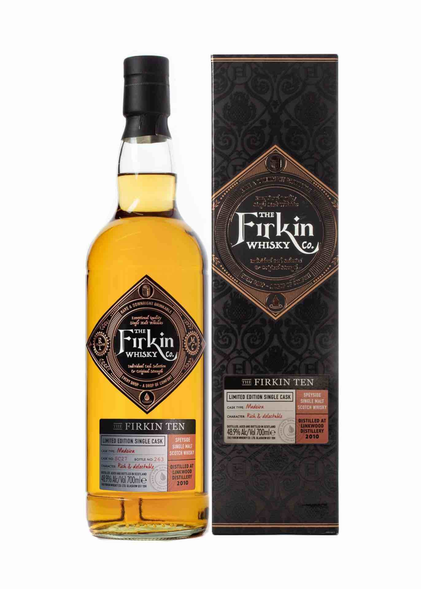 First Ever Firkin Ten Speyside 10 Year Old Madeira