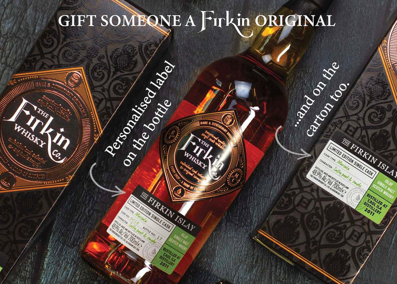 Personalised bottle of Firkin Whisky